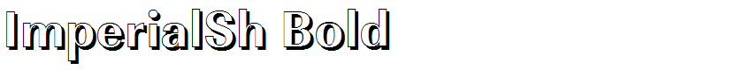 ImperialSh Bold