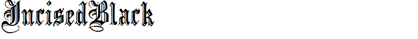 IncisedBlack