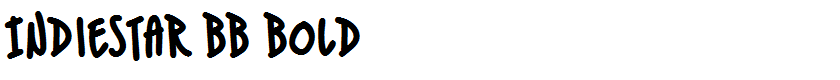 IndieStar BB Bold