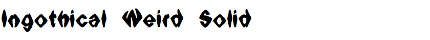 Ingothical Weird Solid