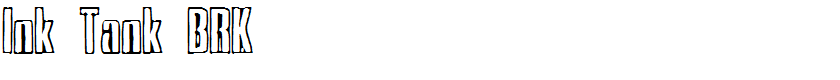 Ink Tank BRK
