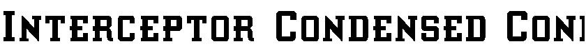 Interceptor Condensed Condensed