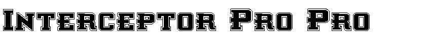Interceptor Pro Pro