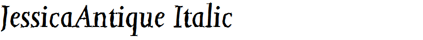 JessicaAntique Italic