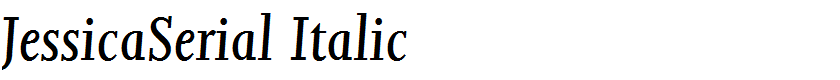 JessicaSerial Italic