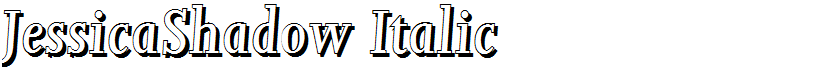 JessicaShadow Italic