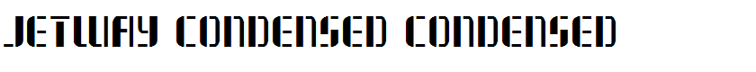 Jetway Condensed Condensed