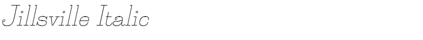 Jillsville Italic