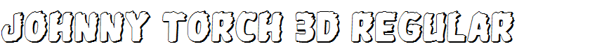 Johnny Torch 3D Regular