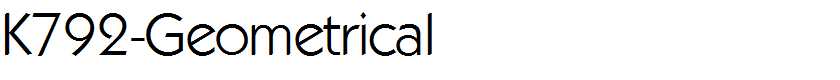 K792-Geometrical