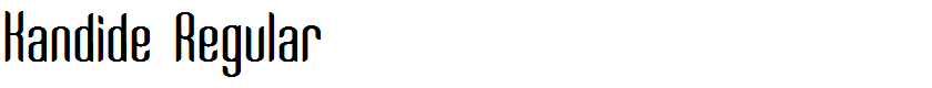 Kandide Regular