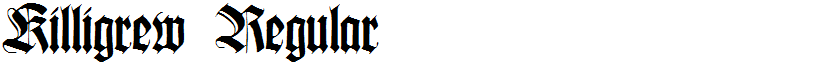 Killigrew Regular