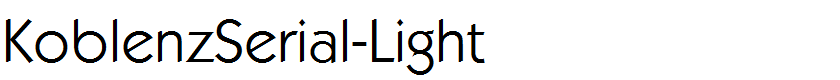 KoblenzSerial-Light