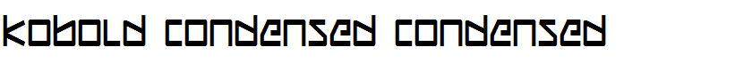 Kobold Condensed Condensed