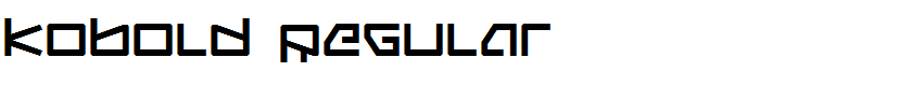 Kobold Regular