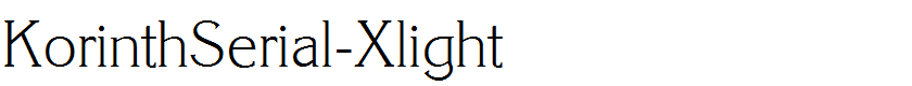 KorinthSerial-Xlight