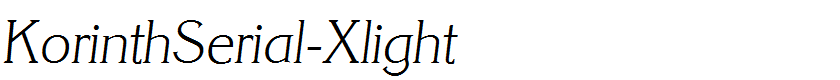 KorinthSerial-Xlight