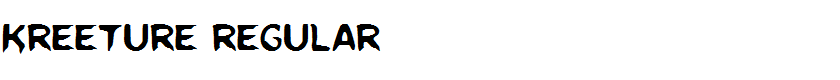 Kreeture Regular
