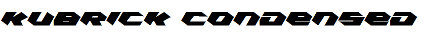 Kubrick Condensed Condensed