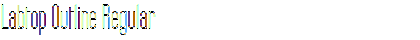 Labtop Outline Regular