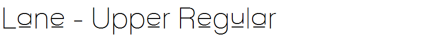 Lane - Upper Regular