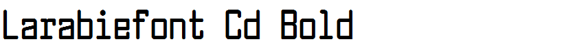 Larabiefont Cd Bold