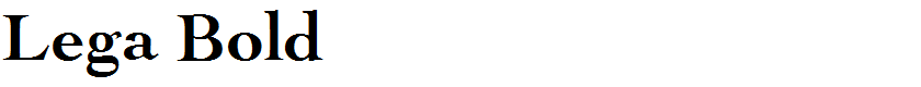 Lega Bold
