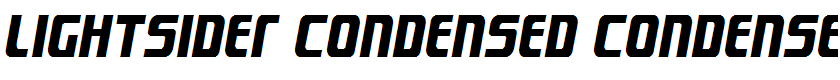 Lightsider Condensed Condensed