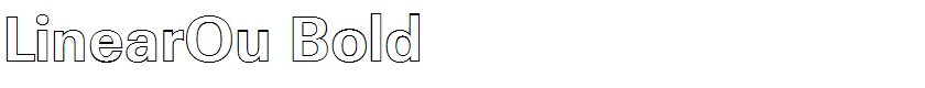 LinearOu Bold