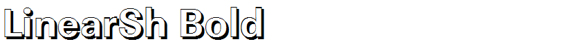 LinearSh Bold