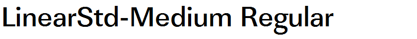 LinearStd-Medium Regular