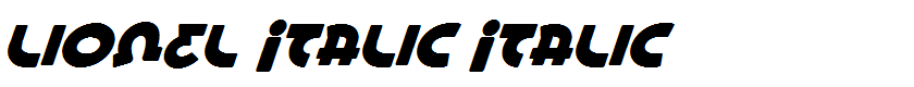Lionel Italic Italic