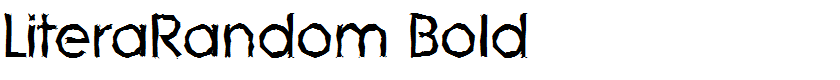 LiteraRandom Bold