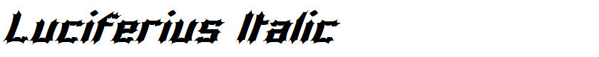 Luciferius Italic