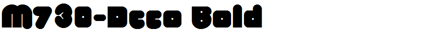 M730-Deco Bold