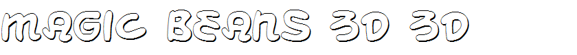 Magic Beans 3D 3D