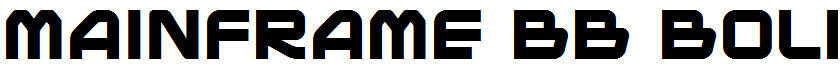 Mainframe BB Bold