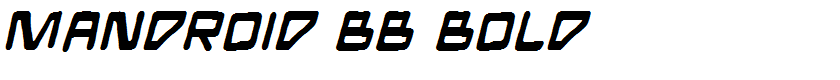 Mandroid BB Bold