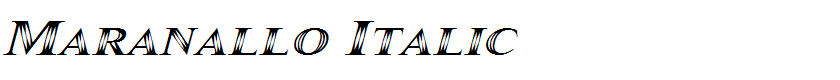Maranallo Italic