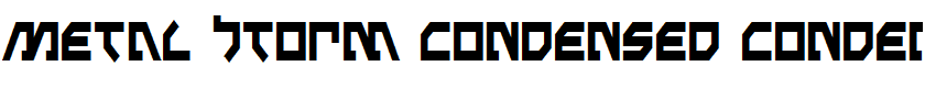 Metal Storm Condensed Condensed