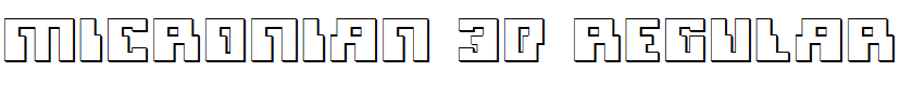 Micronian 3D Regular