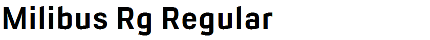 Milibus Rg Regular
