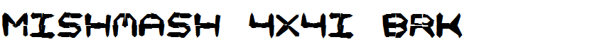 Mishmash 4x4i BRK
