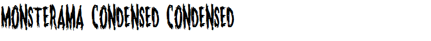 Monsterama Condensed Condensed