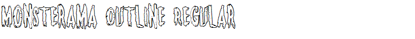Monsterama Outline Regular