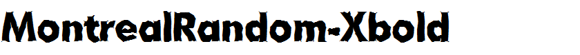 MontrealRandom-Xbold