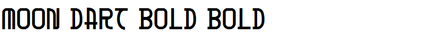 Moon Dart Bold Bold