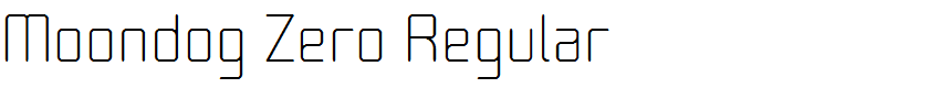 Moondog Zero Regular