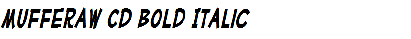 Mufferaw Cd Bold Italic