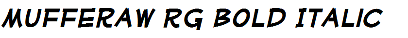 Mufferaw Rg Bold Italic